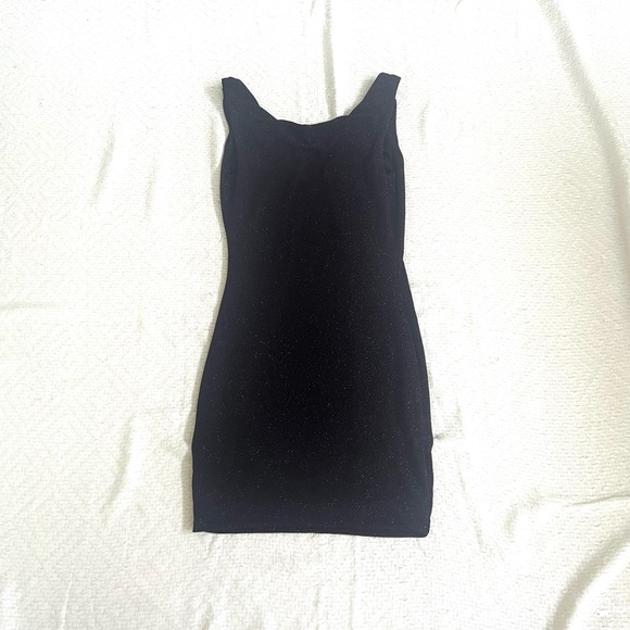 Armani Exchange Glitter Cowl Neck Dress Size XS/Small - Picture 3 of 5